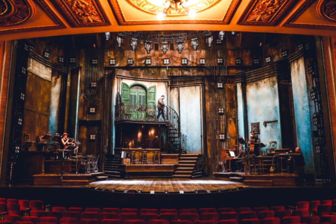 hadestown set